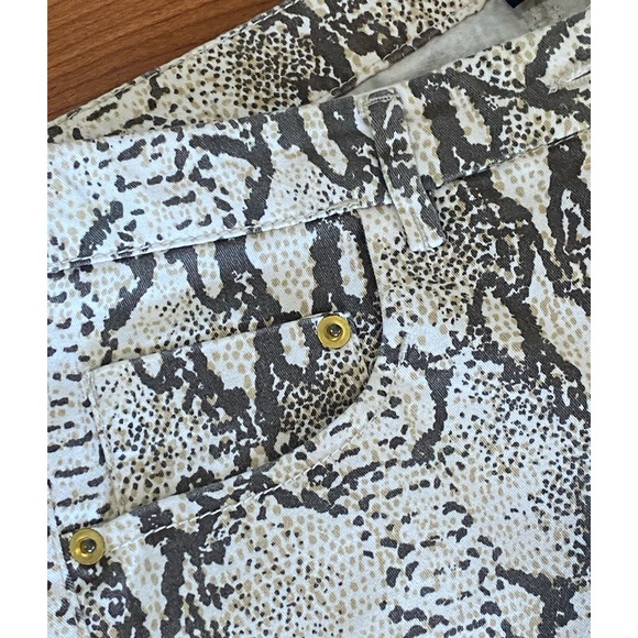 Snakeskin Skinny Jeans - Picture 3 of 8